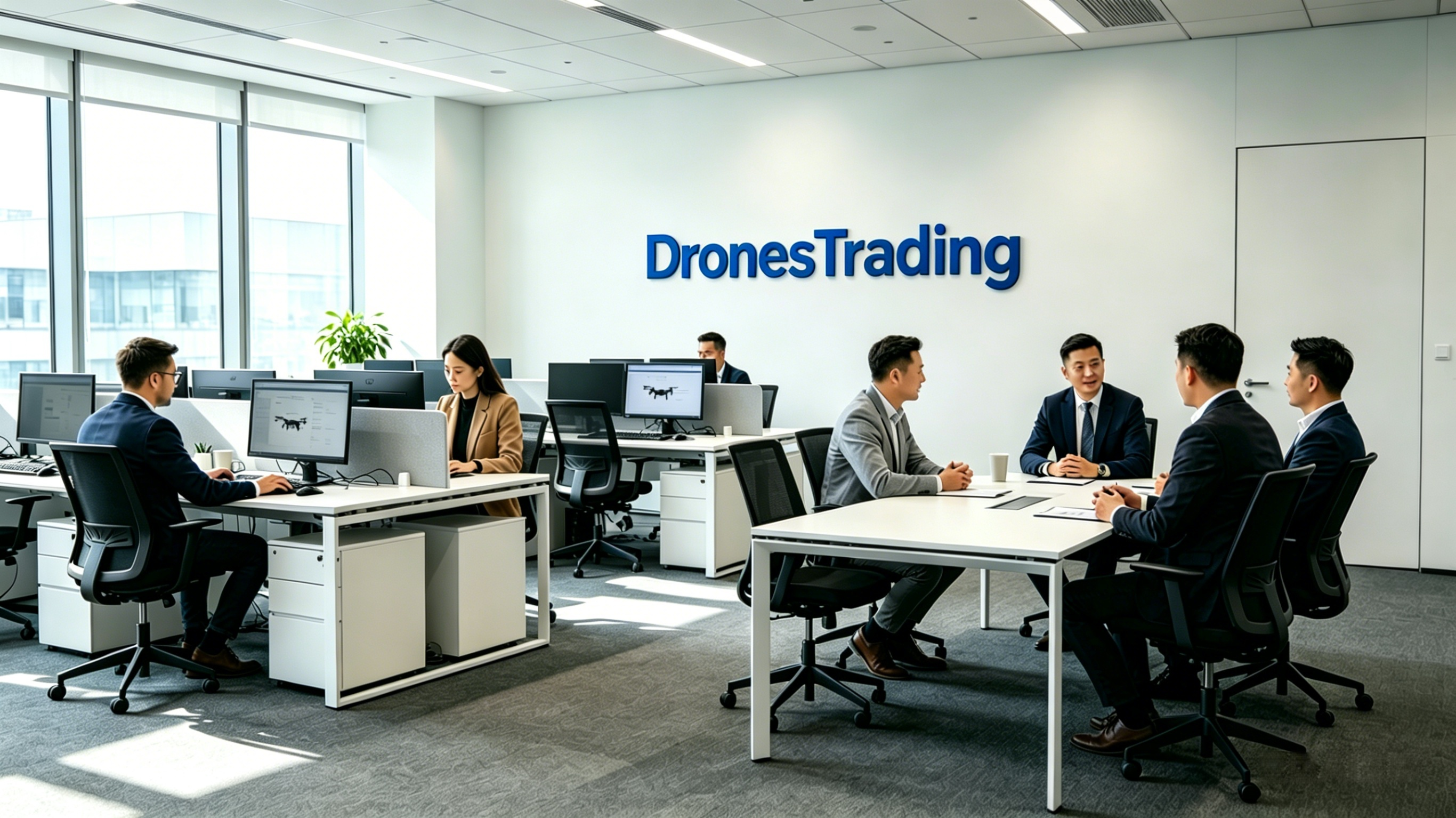 DronesTrading Team — Civil UAV Export for Middle East Market